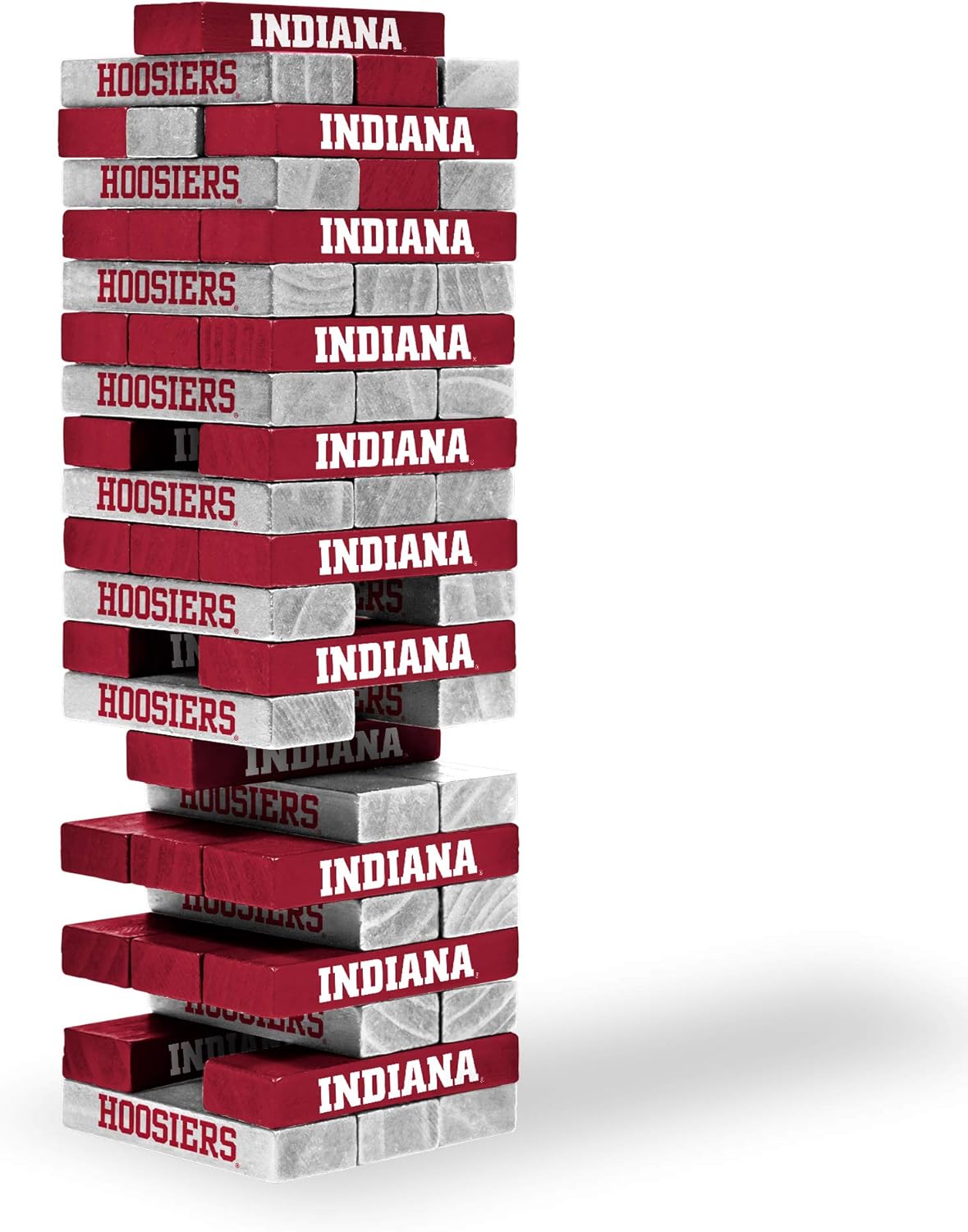 NCAA College Tabletop Stackers Block Game by Wild Sports – Perfect Gift for College Football Fan, Dorm Game, Rec Room, Tailgate