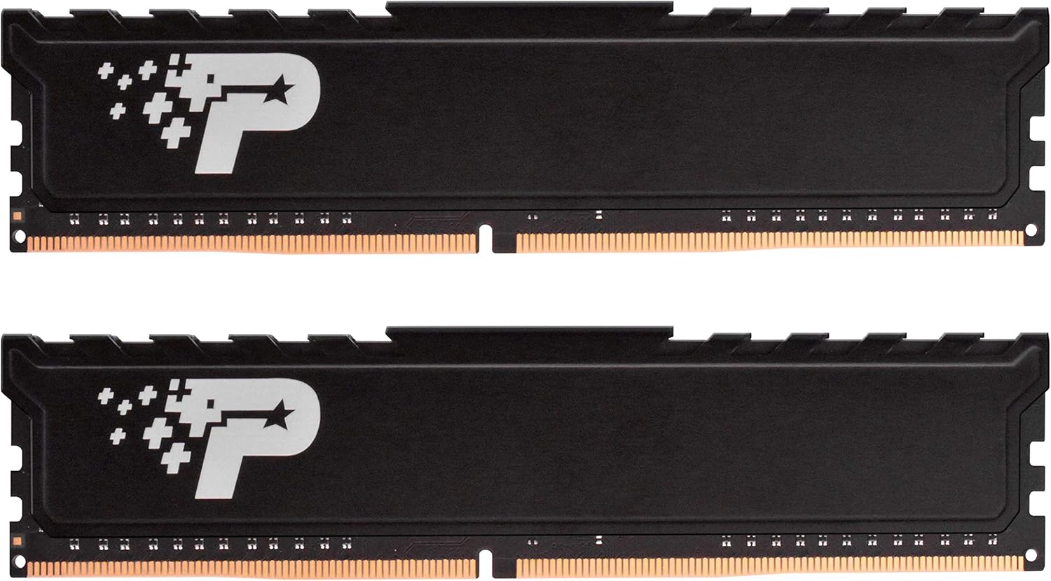 Patriot Memory Signature Premium DDR4 16GB (2x8GB) 2666MHz (PC4-21300) UDIMM Kit with Heatshield PSP416G2666KH1