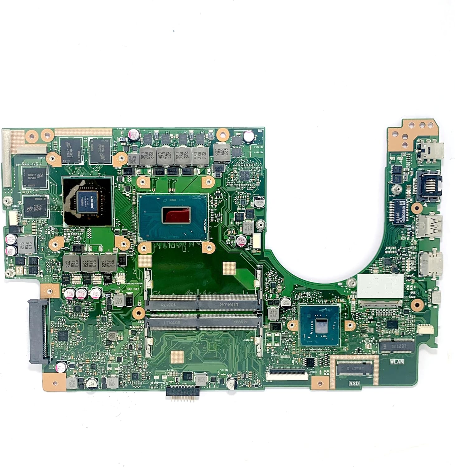 X580GD REV.2.0 Mainboard for ASUS X580GD Laptop Motherboard with SR3Z0 I5-8300H CPU N17P-G0-A1 GTX1050 4G 100% Full Working Well