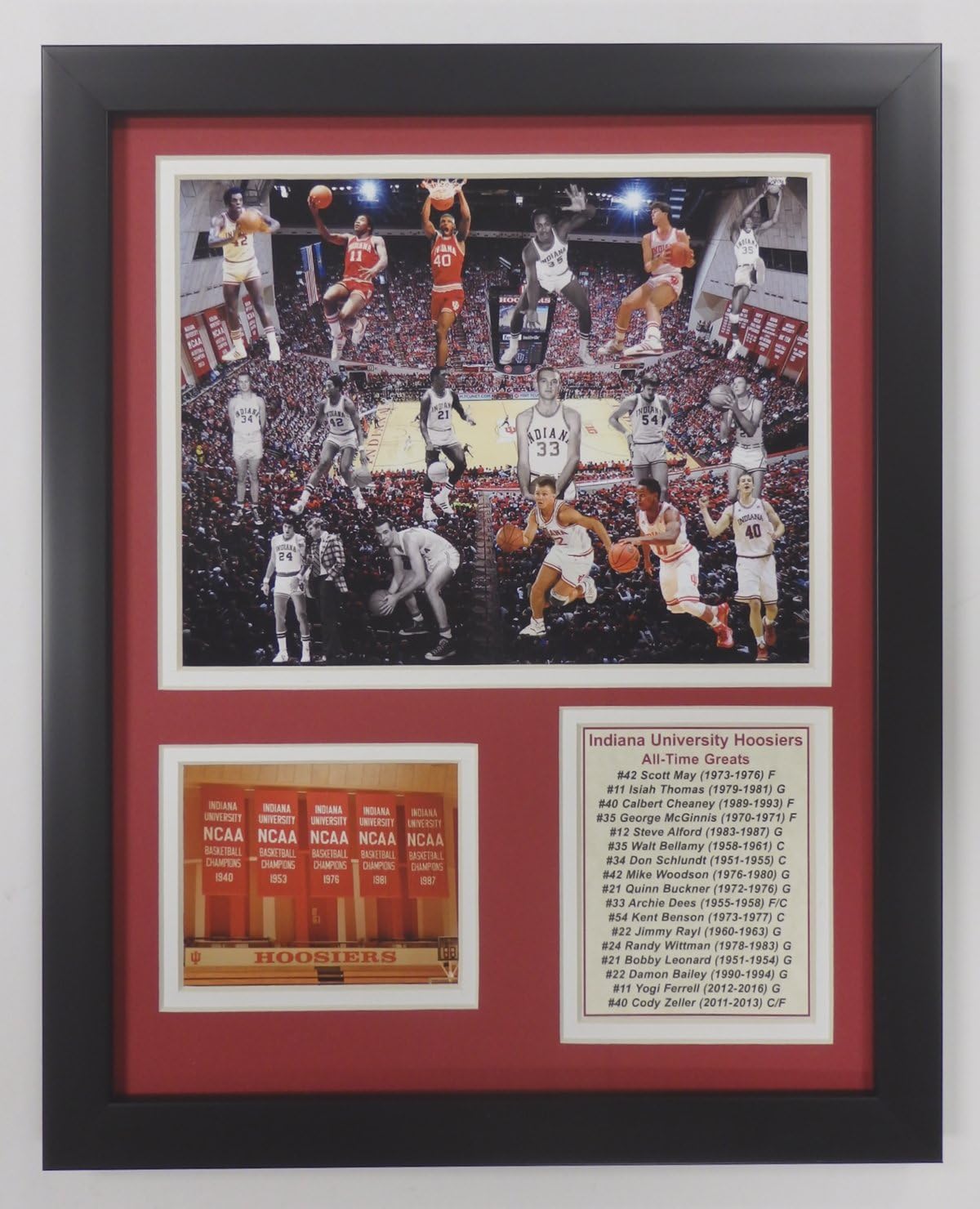 Legends Never Die NCAA All-Time Greats Framed Photo Collage