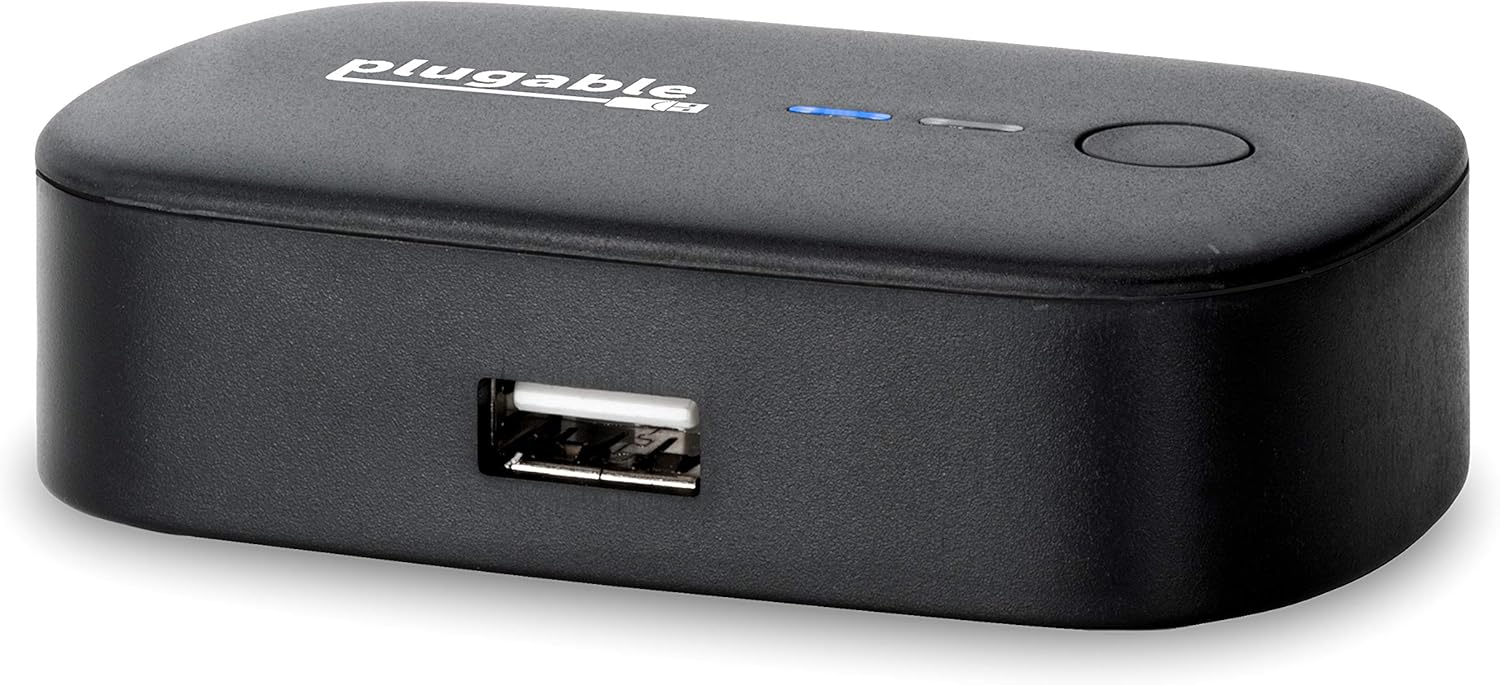 Plugable USB 2.0 Sharing Switch for One-Button USB Device Port Sharing Between Two Computers (A/B Dual Computer Switch)