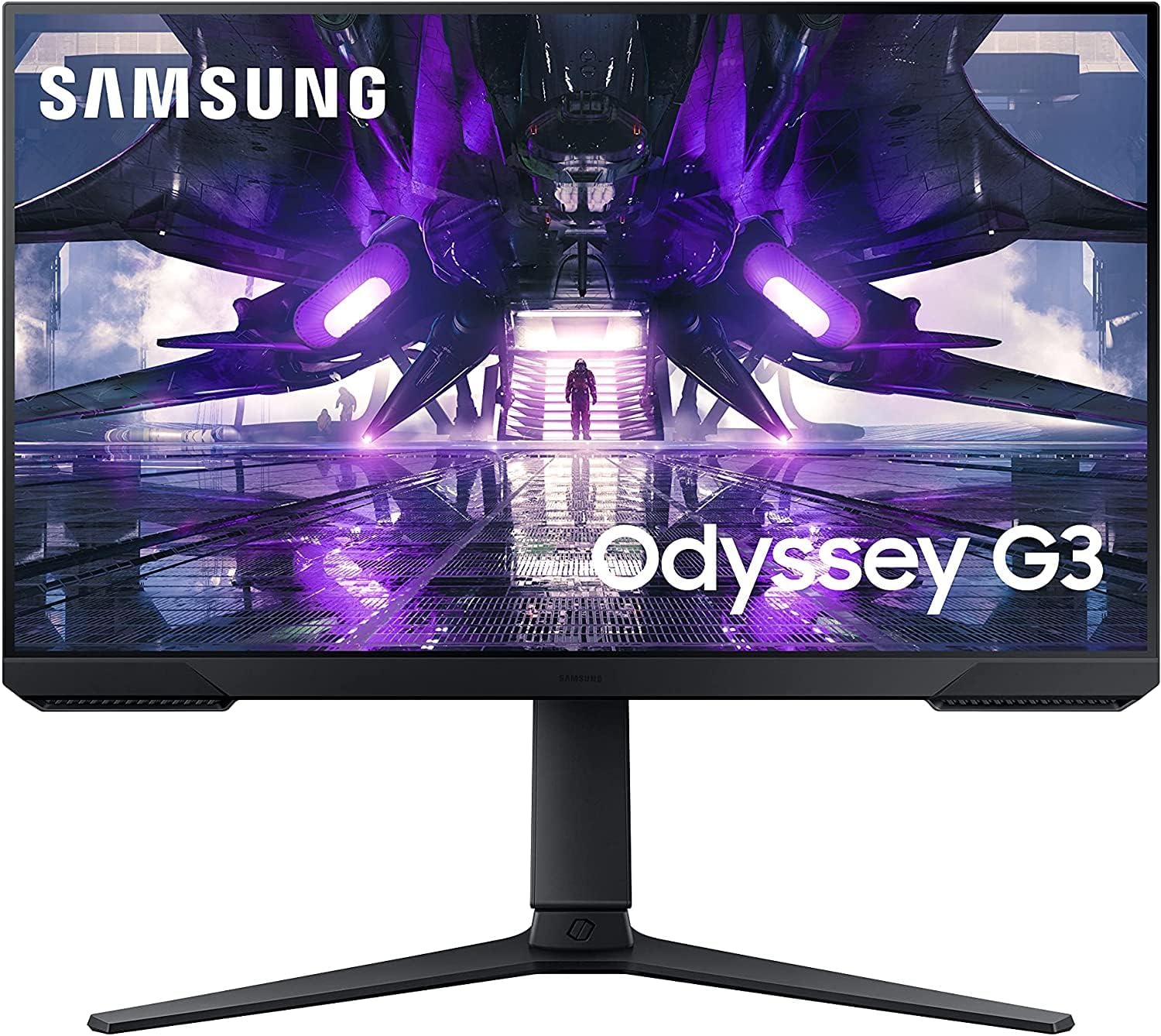 SAMSUNG Odyssey G3 FHD Gaming Monitor, 144hz, HDMI, Vertical Monitor, AMD FreeSync Premium, G30A (LS24AG302NNXZA),24-Inch