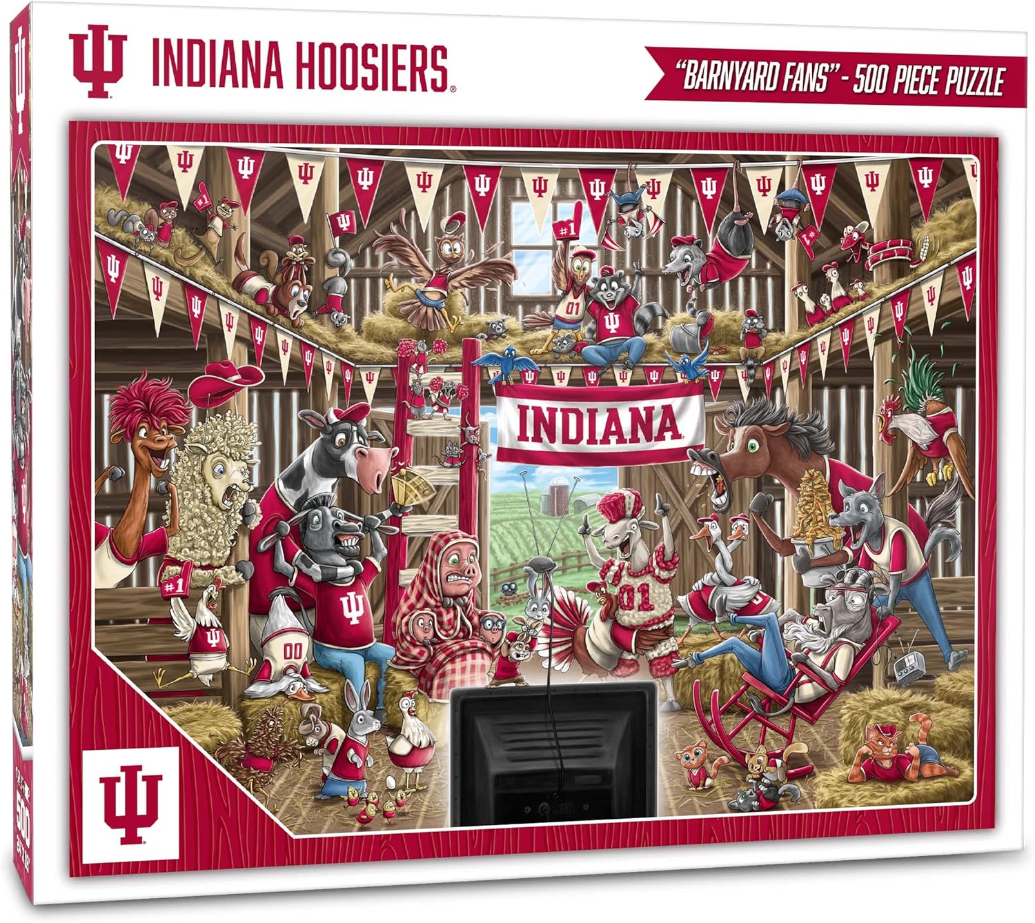 YouTheFan NCAA Barnyard Fans 500pc Puzzle