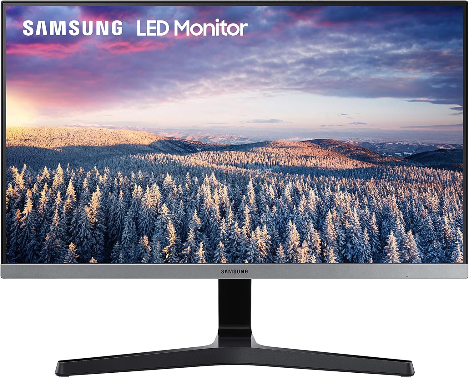 Samsung SR35 Series 27 inch FHD 1920×1080 Flat Desktop Monitor for Working or Learning, HDMI, D-Sub, Wall mountable