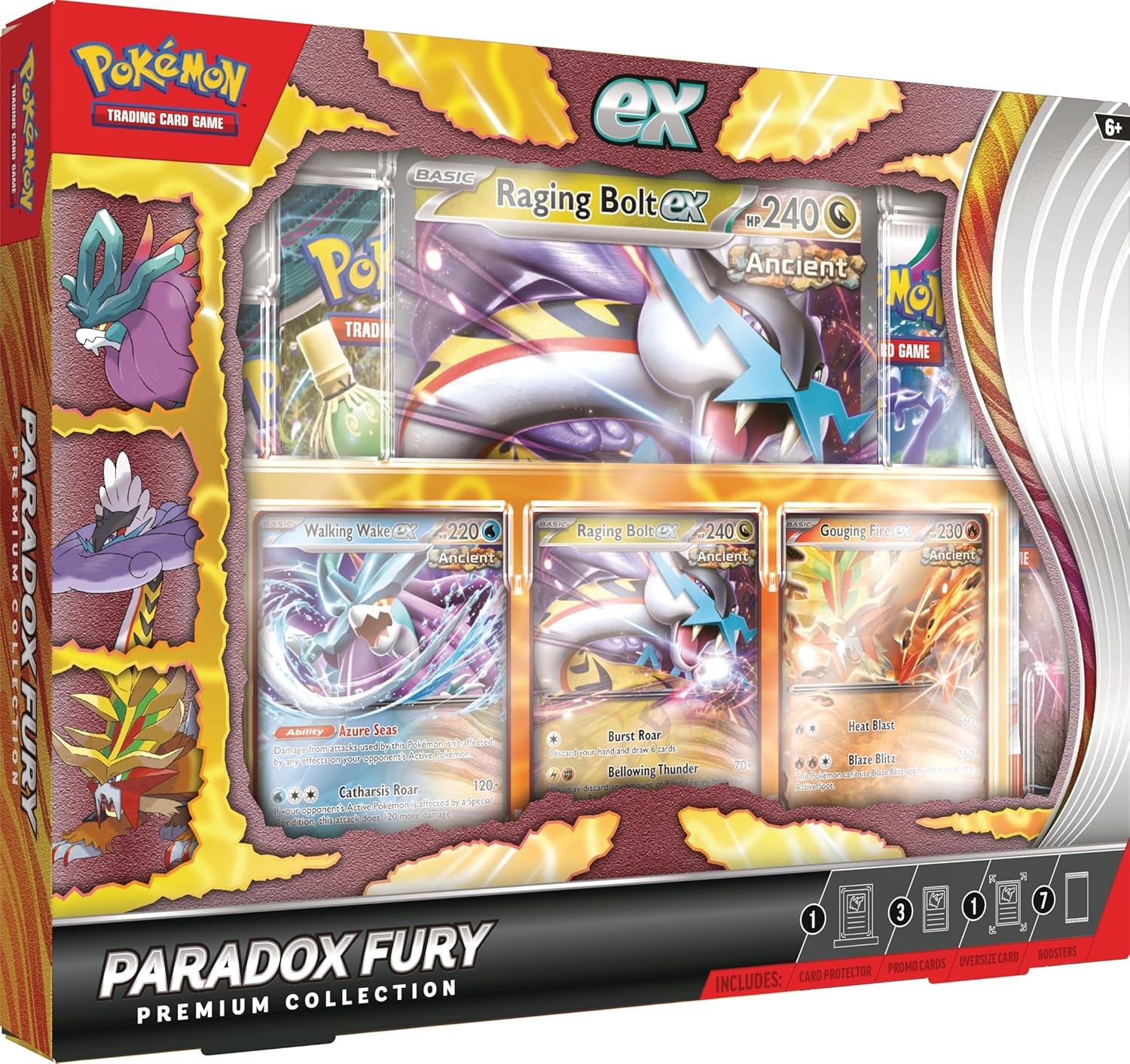 Pokémon TCG: Paradox Fury Premium Collection – 2024 Amazon Holiday Exclusive