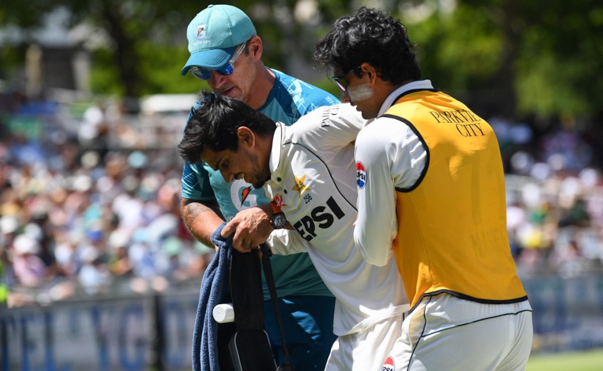 Injury Scare For Pakistan As Saim Ayub Stretchered Off In Second Test vs South Africa