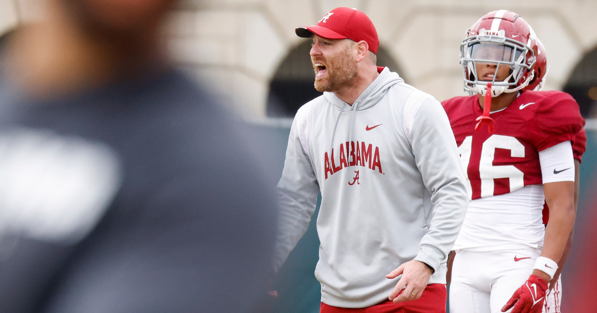 Alabama DB coach Colin Hitschler not expected to return in 2025