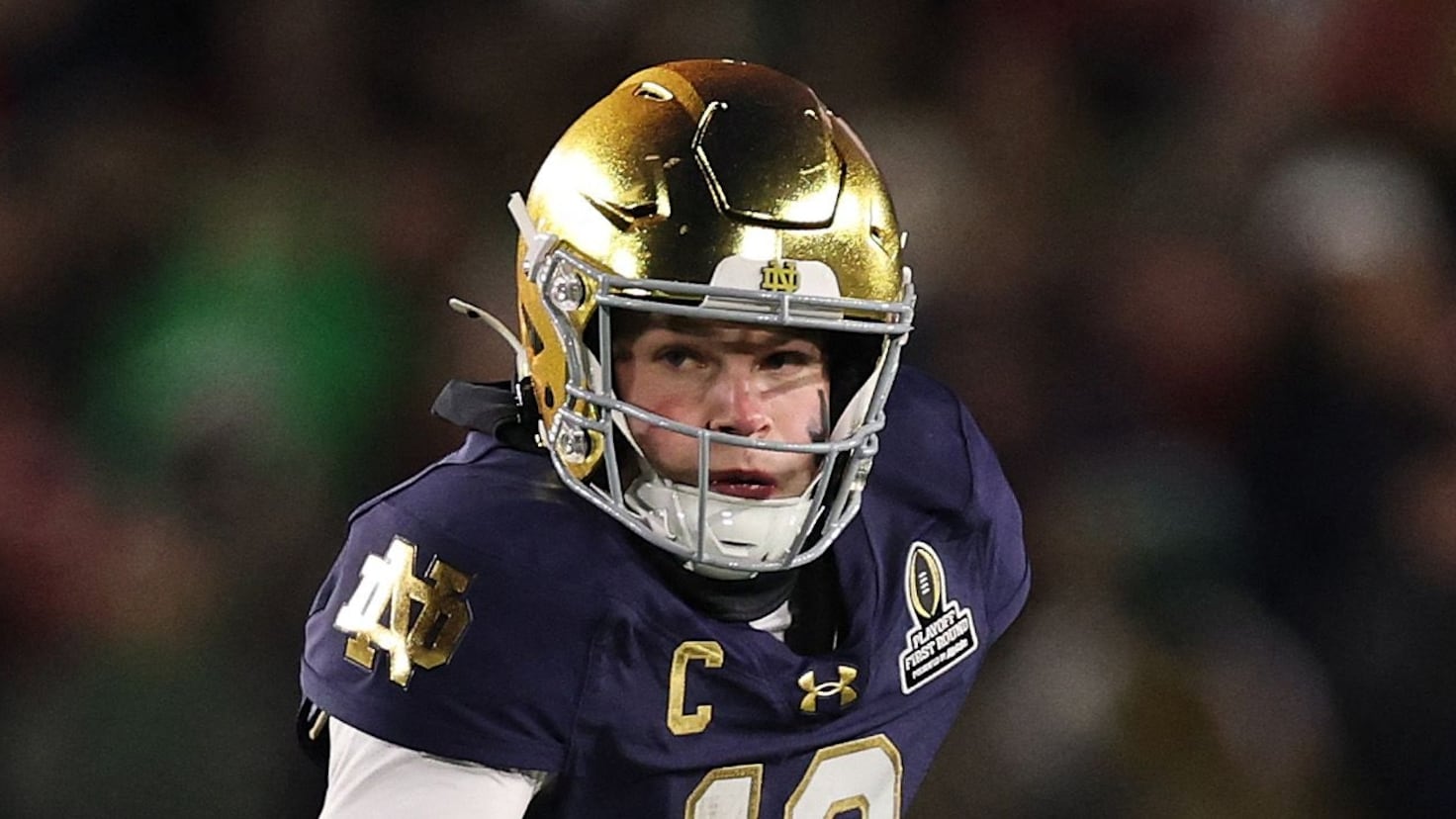 What is Riley Leonard’s NFL draft projection? The Notre Dame Fighting Irish QB’s stats and record