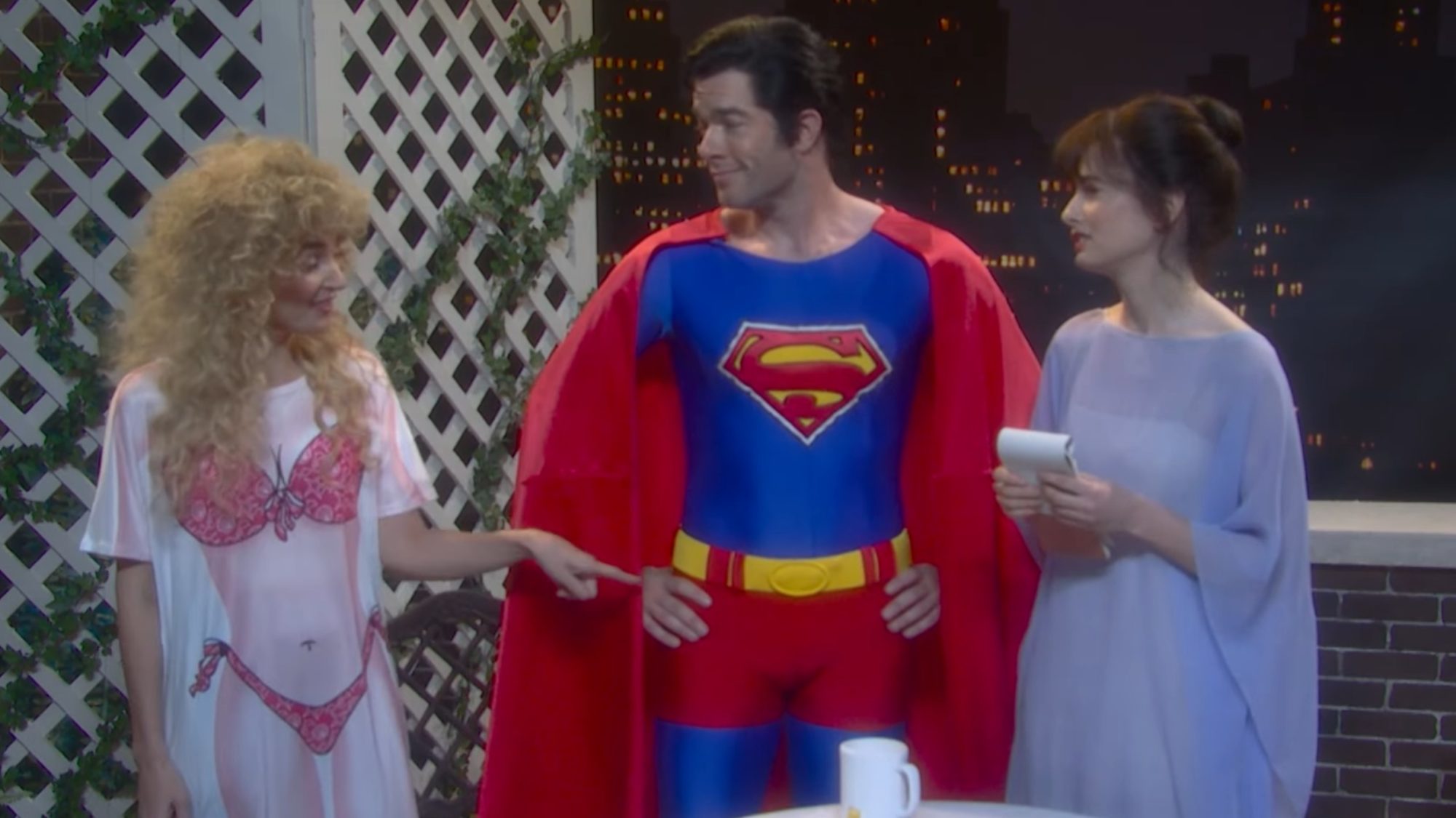 It’s John Mulaney’s Superman vs. Lois’s Roommate