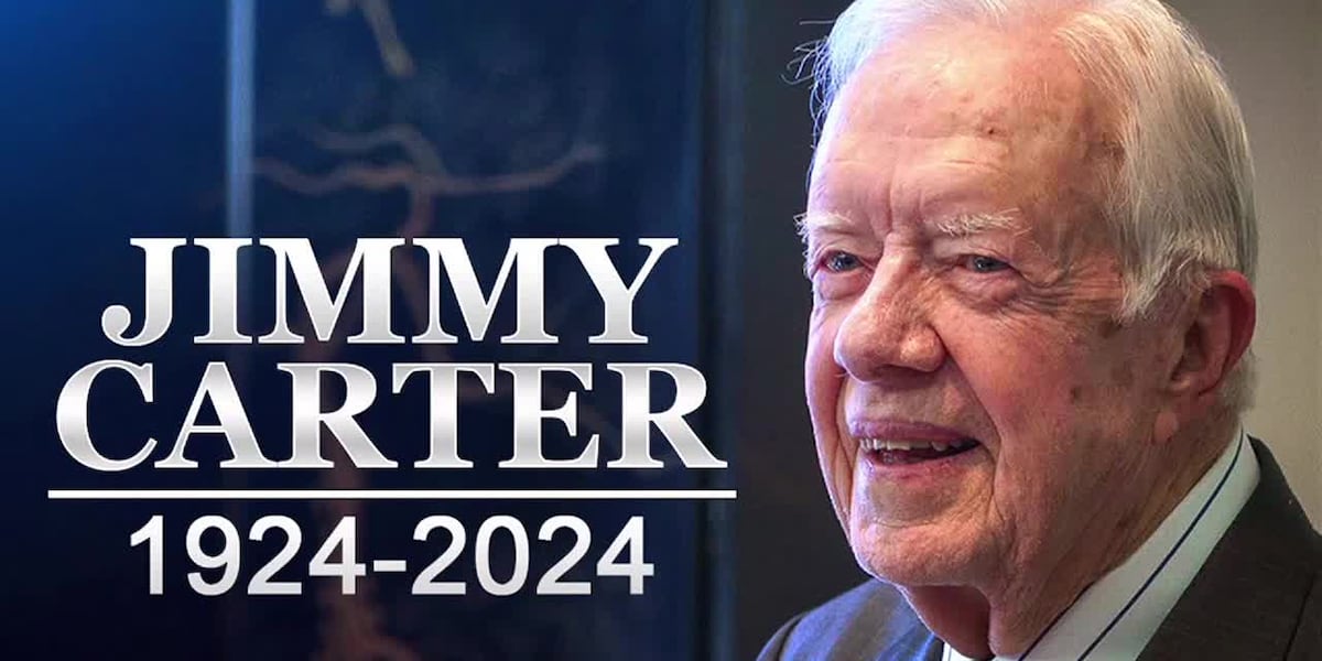 Jimmy Carter’s state funeral procession begins