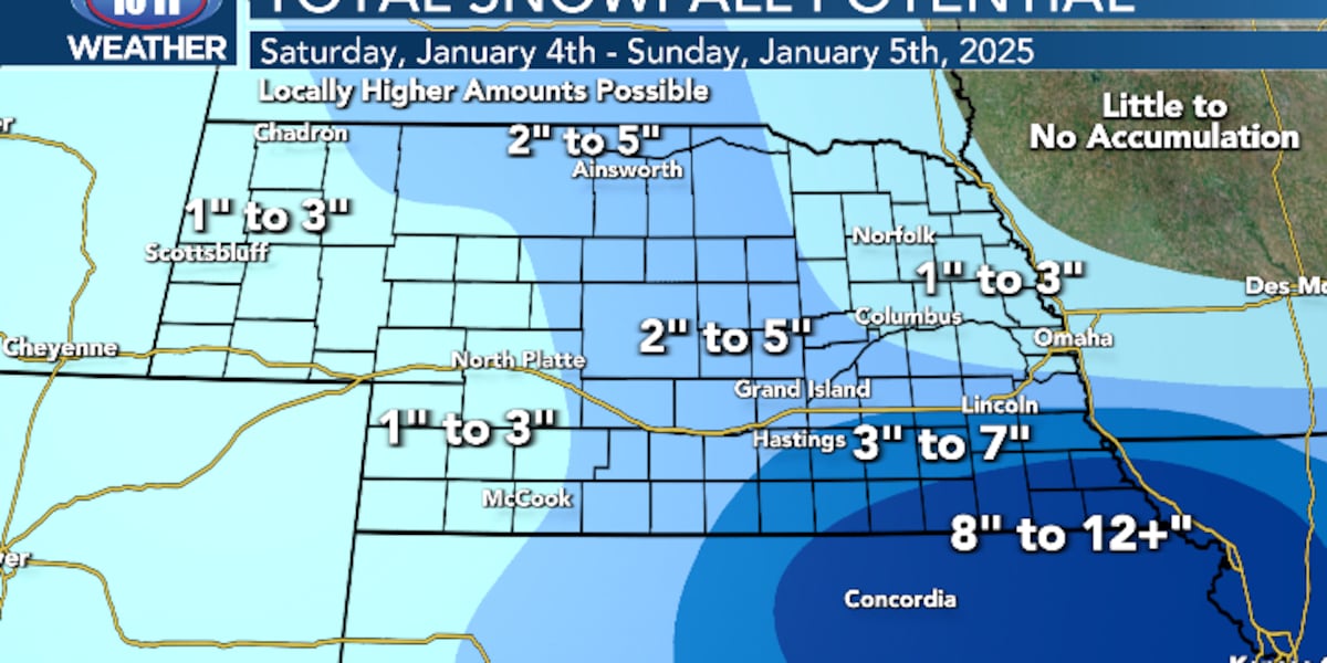 Storm system moves through the area this weekend