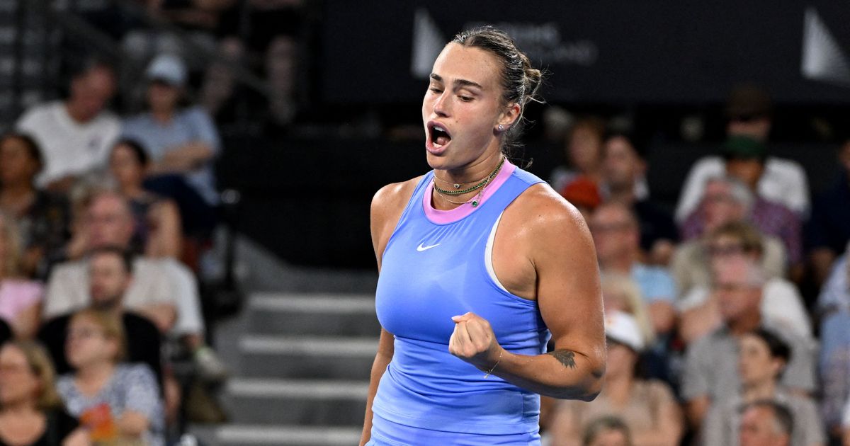 Sabalenka overcomes tough first set, outlasts Putintseva