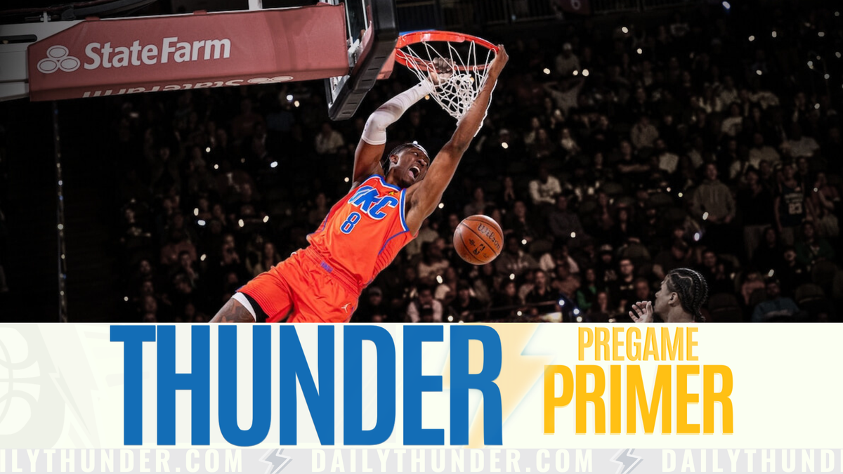 Thunder, Shai hunt history against Clippers