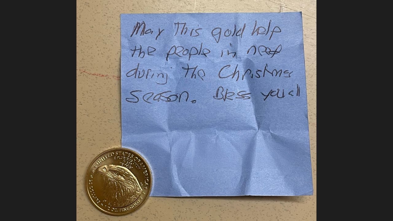 Gold coin worth over $1,300 donated to Salvation Army in Phoenix