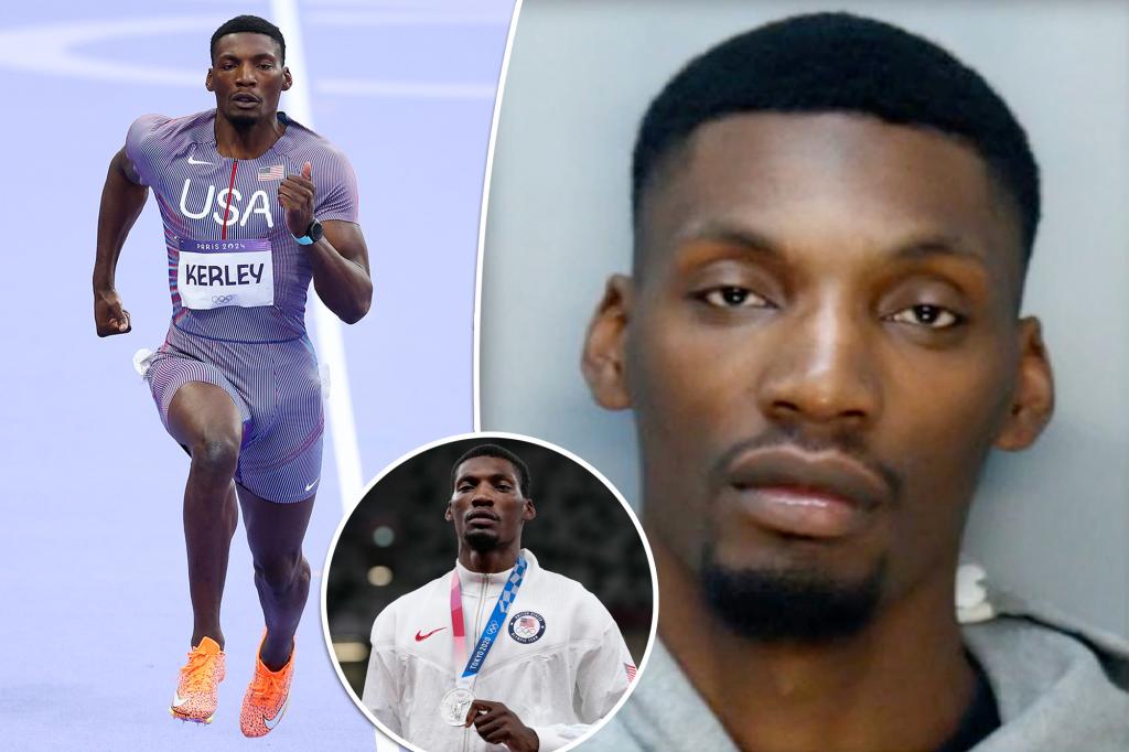 US Olympic sprinter Fred Kerley arrested after alleged altercation with police