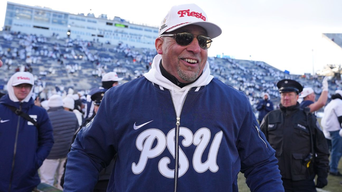 Penn State’s James Franklin says Nick Saban should be commish