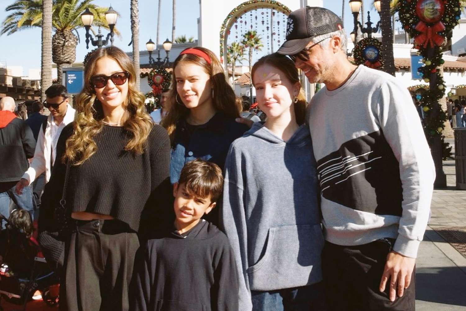 Jessica Alba and Family Celebrate Son Hayes’ 7th Birthday at Universal Studios