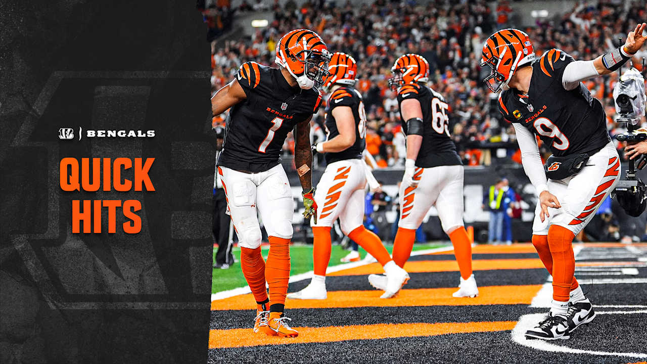 Joe Burrow Salutes Ja’Marr Chase’s Jewel Of A Season; In His 15th Bengals-Steelers Game, Mike Hilton Talks How Defense Has Regrouped