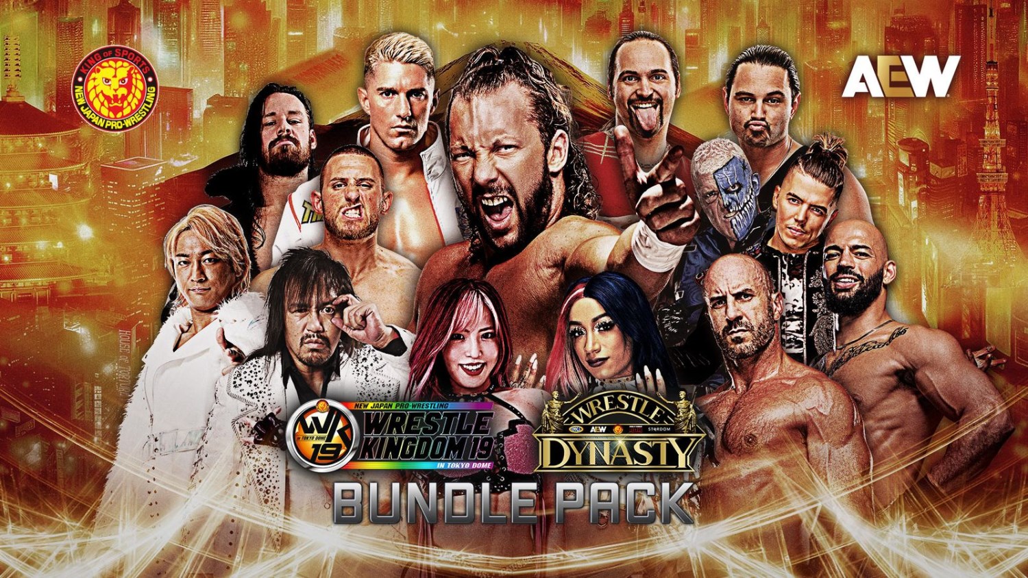 Lineups for New Japan Pro-Wrestling’s Wrestle Kingdom 19 and Wrestle Dynasty 2025