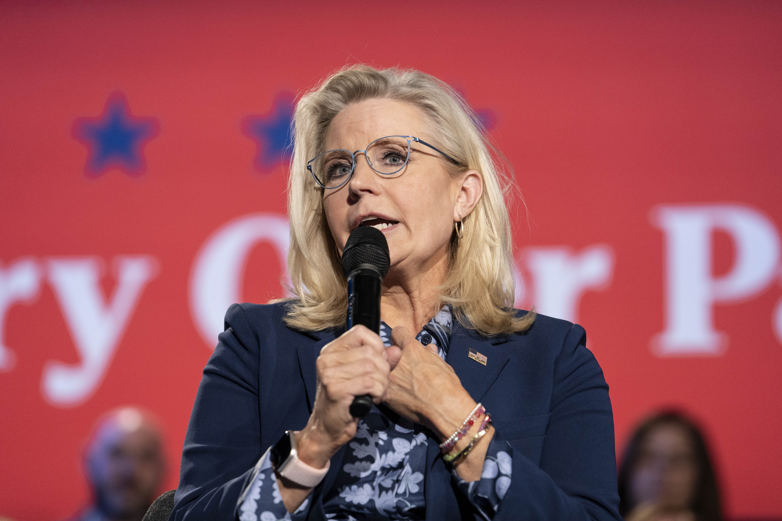 MAGA Furious Over Liz Cheney’s Medal From Biden: ‘Clown Award’