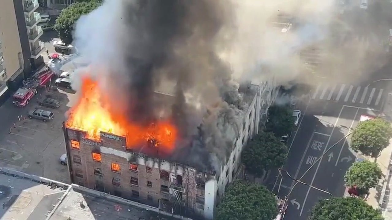 ‘Morrison Hotel’ made famous by The Doors burns down in downtown LA