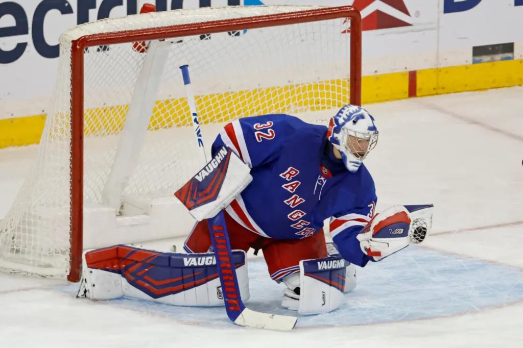 Jonathan Quick ready to ‘go to work’ for Rangers with Igor Shesterkin on IR