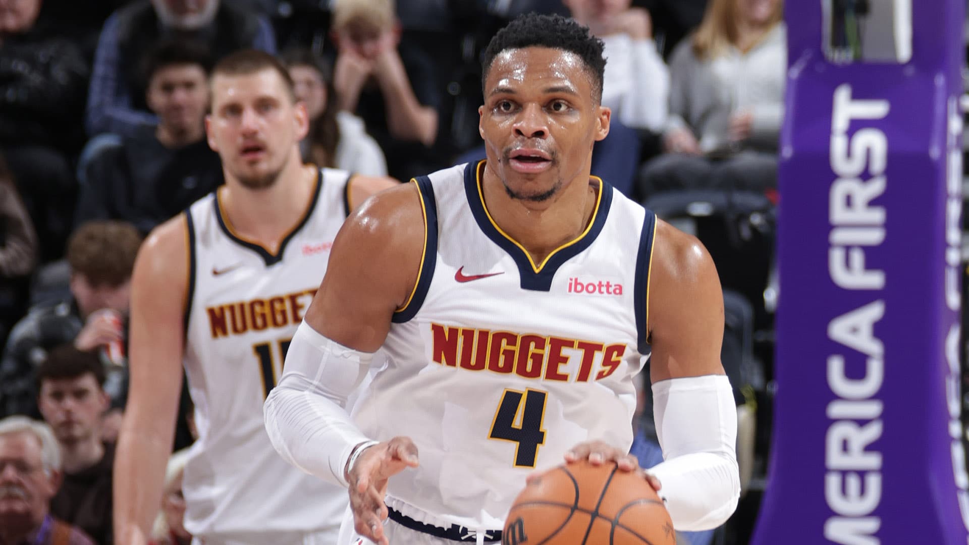 Nikola Jokić, Russell Westbrook drop triple-doubles in win vs. Jazz