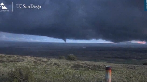 Possible tornado spotted near border of Tehama, Shasta counties, NWS says