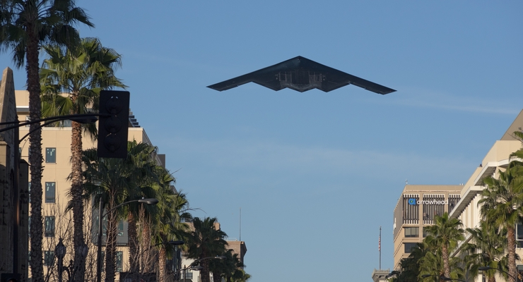 Inside the Marathon Mission Behind Today’s Stealth Bomber Flyovers – Pasadena Now