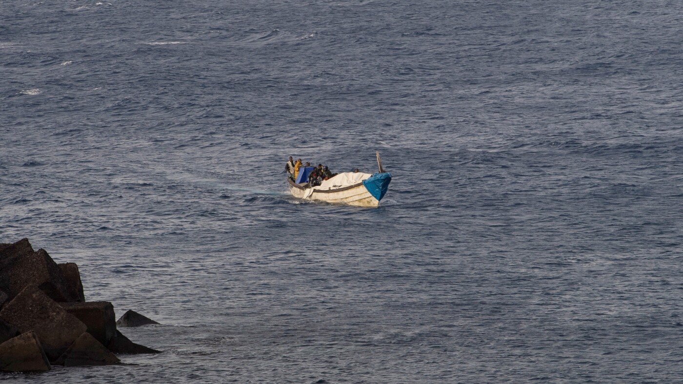 A record number of migrants reached the Canary Islands by sea in 2024, Spain says : NPR