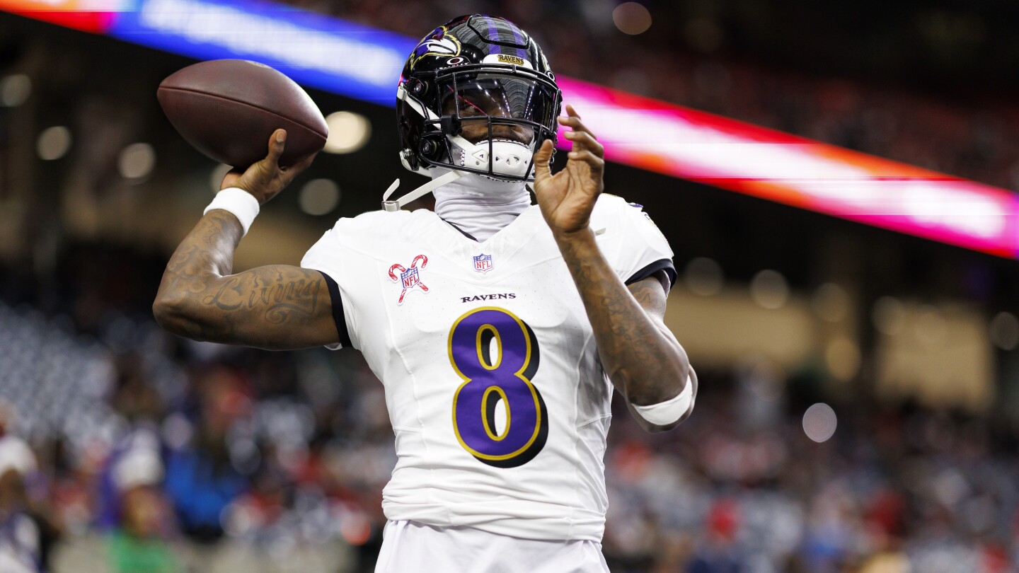 Lamar Jackson, eight other Ravens selected for Pro Bowl