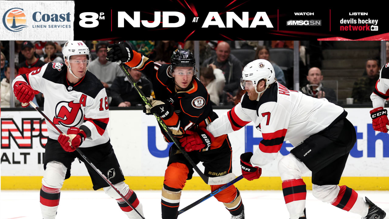 Devils, Ducks Meet on New Year’s Eve | PREVIEW