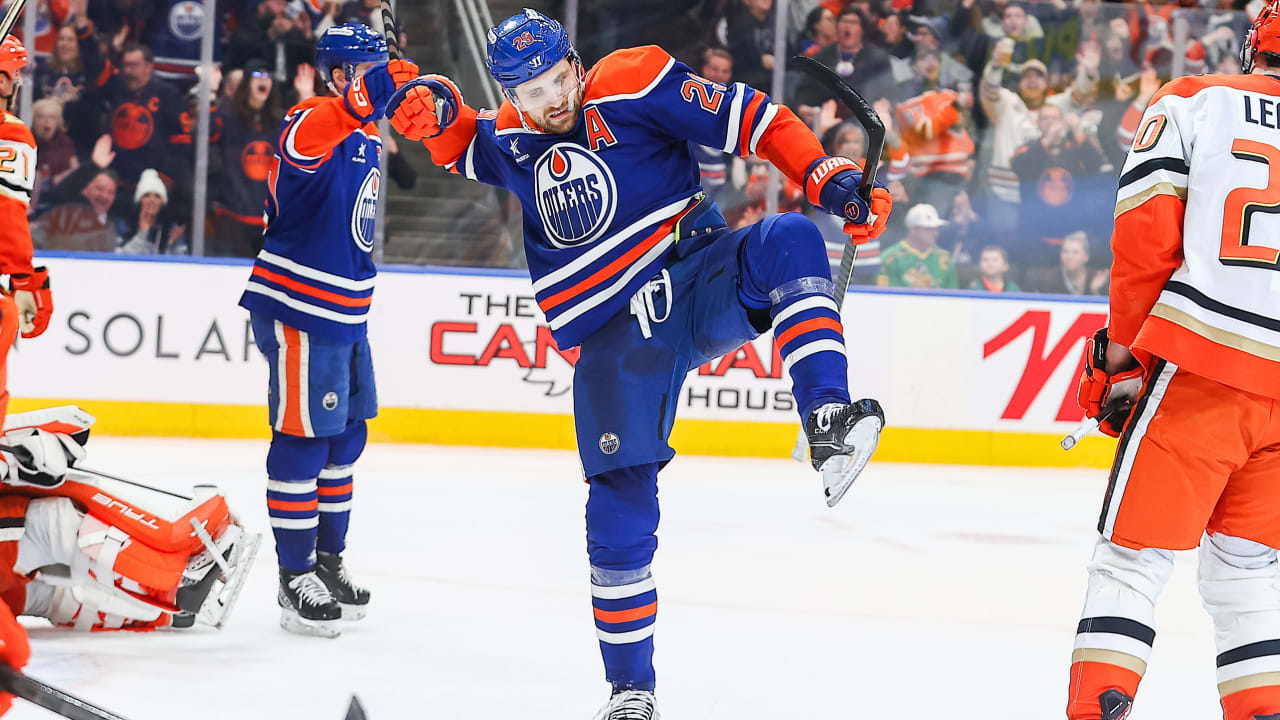 Draisaitl scores late, lifts Oilers past Ducks