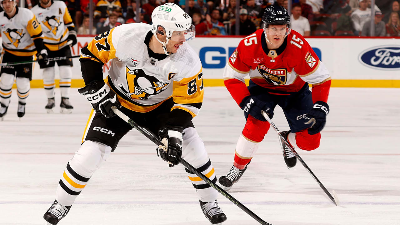 NHL On Tap: Crosby seeks to resume point chase for Penguins at Panthers