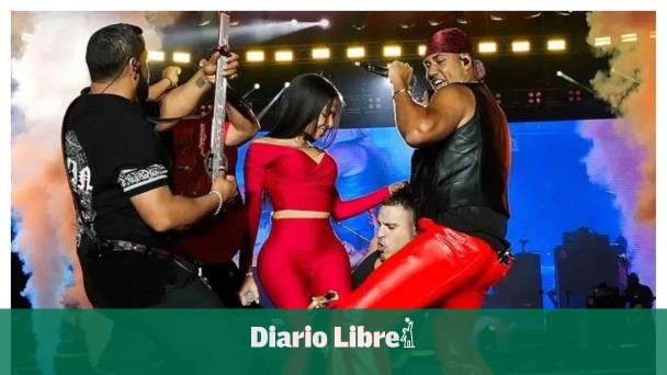 ¿Bajista de Aventura acosó sexualmente a Yailin durante concierto?