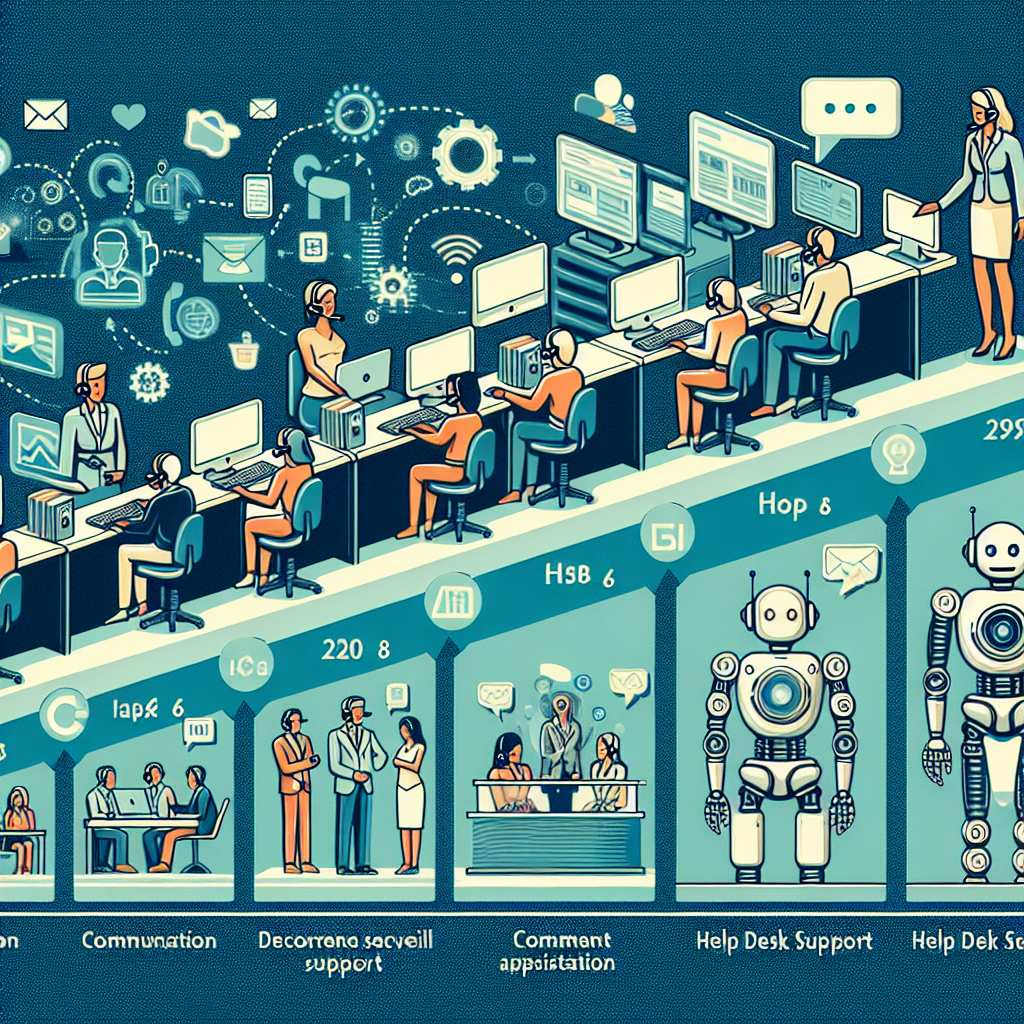 The Evolution of Help Desk: From Call Centers to AI Chatbots