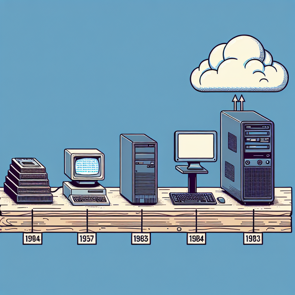 The Evolution of Cloud Computing: From Mainframes to the Cloud