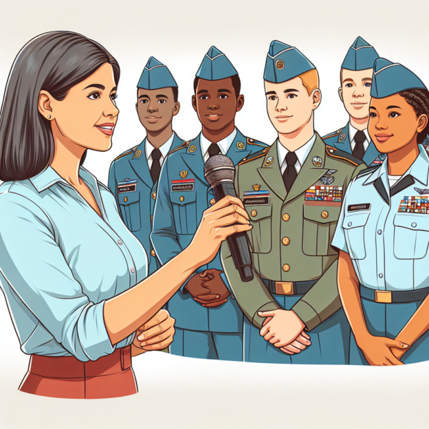 Interview with Southern U’s ROTC students by Harris Faulkner