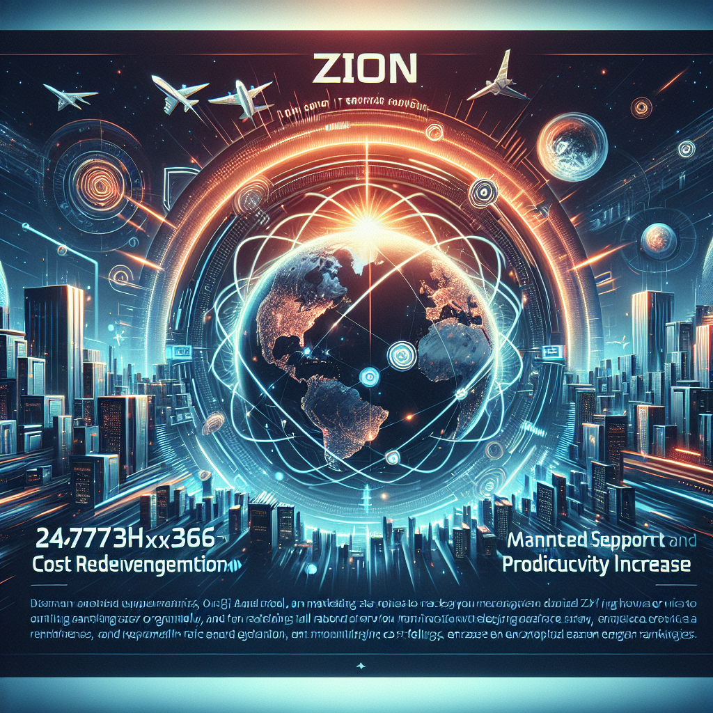 Maximize Your IT Efficiency with Zion’s Global 24x7x365 Managed Services Support and Maintenance – Reduce Costs and Increase Productivity Today!