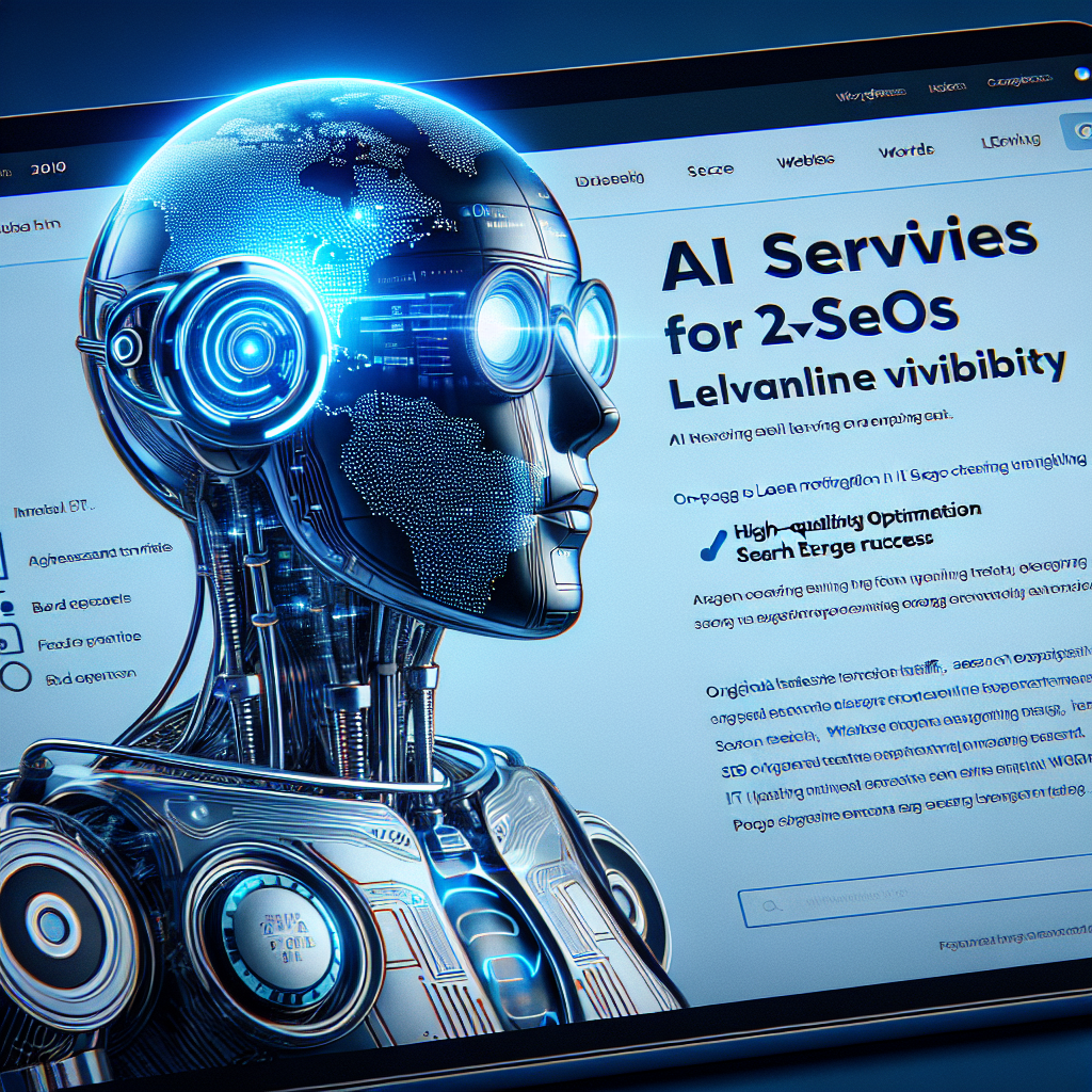 Elevate Your Online Visibility with Zion’s AI Services for SEO Success